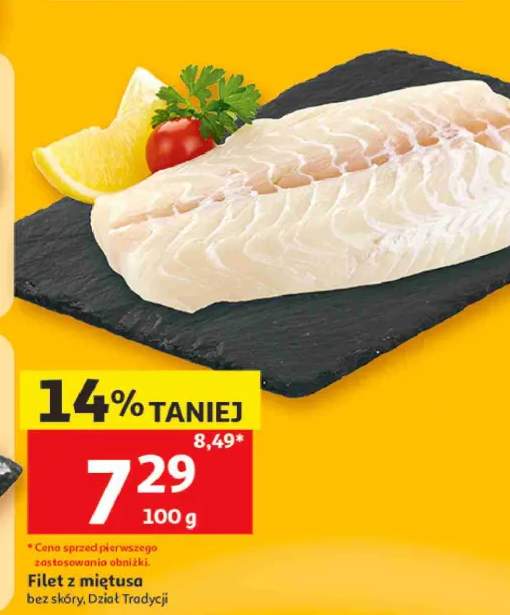 Filet z miętusa bez skóry