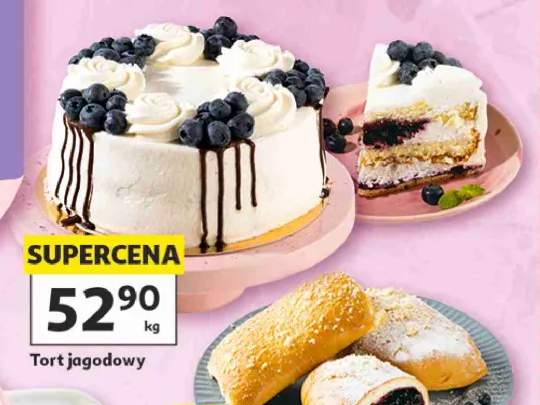 Tort jagodowy