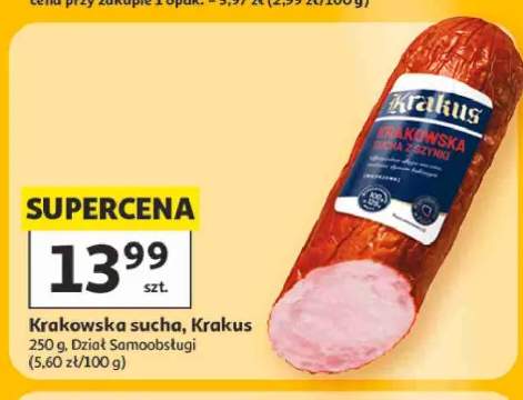 Kiełbasa krakowska sucha Krakus