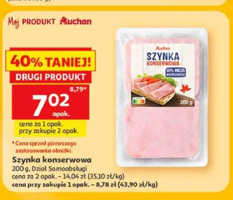 Szynka konserwowa Auchan