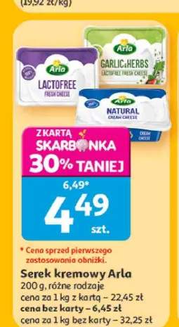 Serek kremowy Arla Lactofree