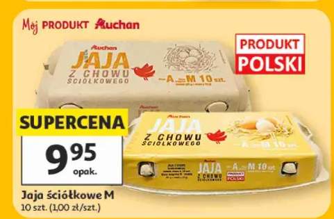Jaja ściółkowe M Auchan