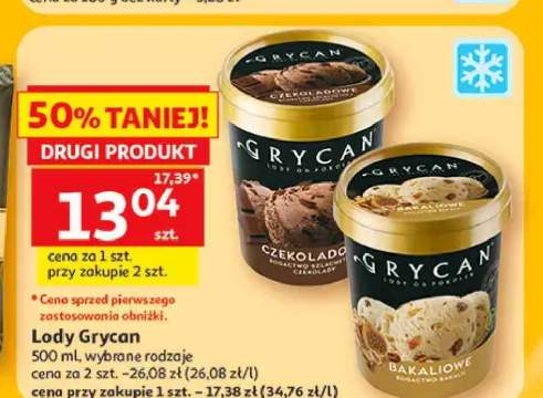 Lody czekoladowe Grycan