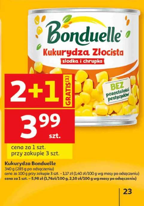 Kukurydza Złocista Bonduelle