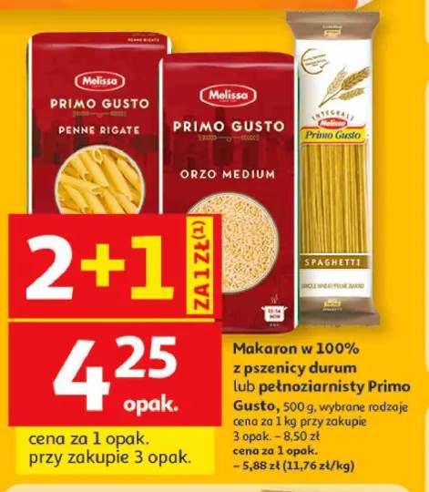 Makaron Penne Rigate Melissa Primo Gusto