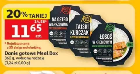 Danie gotowe wieprzowina na ostro z ryżem i warzywami Meal Box