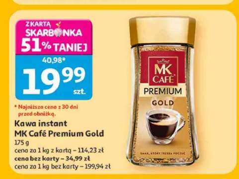 Kawa instant MK Café Premium Gold