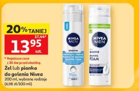 Pianka do golenia Nivea Men Sensitive