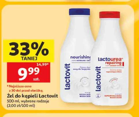 Żel do kąpieli Lactovit Lactourea Repairing
