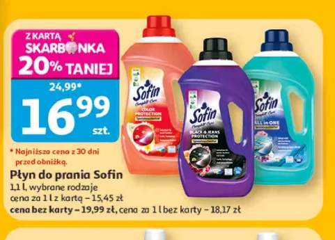 Płyn do prania Sofin Black & Jeans Protection