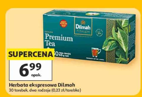 Herbata ekspresowa Dilmah Premium Tea