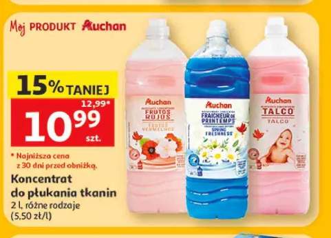 Koncentrat do płukania tkanin Auchan Talco