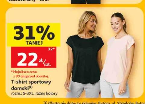 T-shirt sportowy damski Inextenso