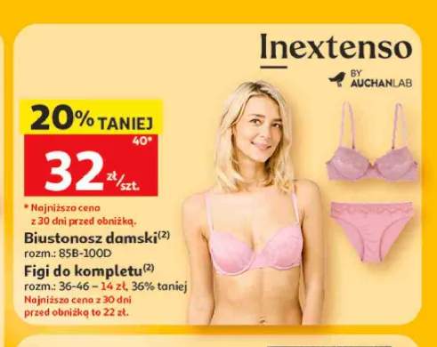 Biustonosz damski Inextenso