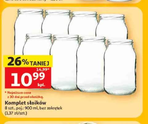 Komplet słoików