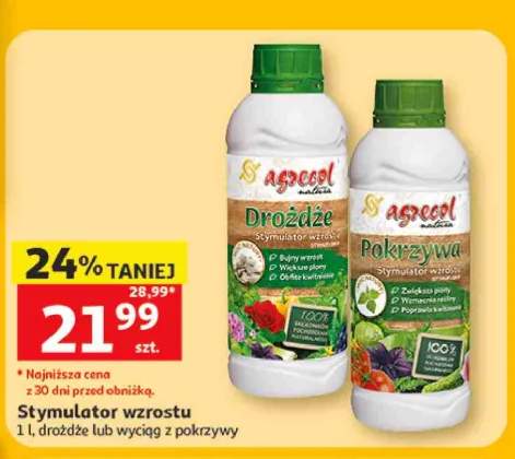 Stymulator wzrostu drożdże Agrecol