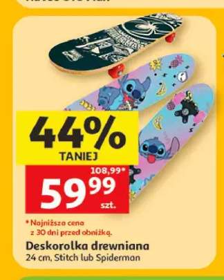Deskorolka drewniana Stitch