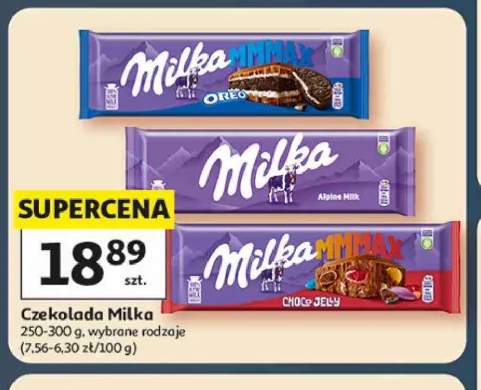 Czekolada Milka MMMAX Oreo +2 warianty