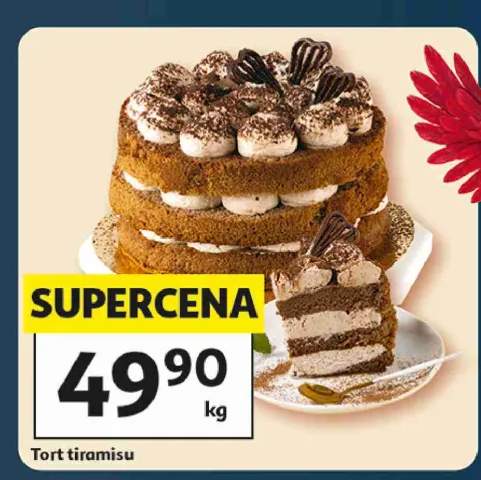 Tort tiramisu