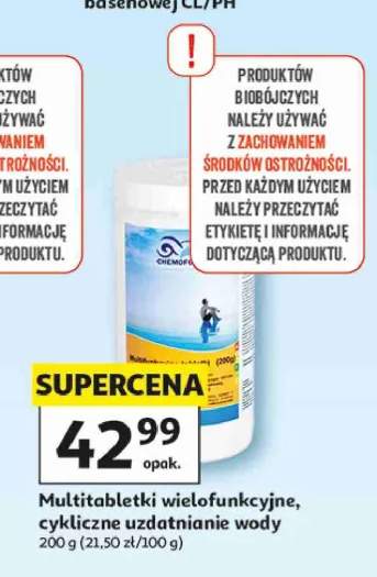 Multitabletki wielofunkcyjne cykliczne uzdatnianie wody Chemoform