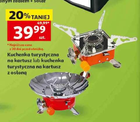 Kuchenka turystyczna na kartusz +1 wariant
