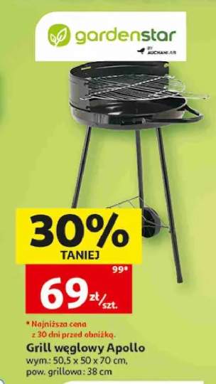 Grill węglowy Apollo Gardenstar