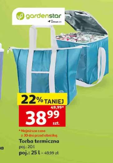 Torba termiczna Gardenstar 20 l