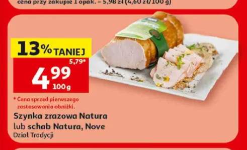Szynka zrazowa Nove Natura +1 wariant
