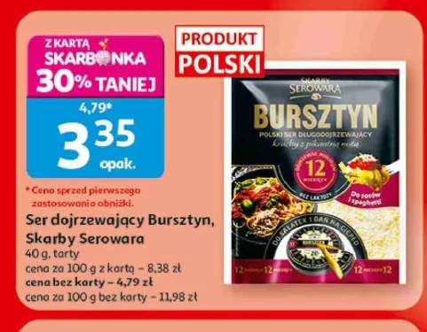 Ser dojrzewający Bursztyn Skarby Serowara