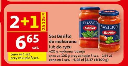 Sos do makaronu Barilla Basilico +1 wariant