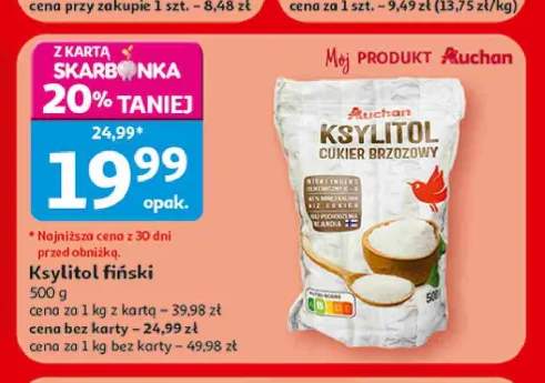 Ksylitol fiński Auchan