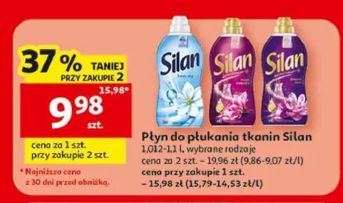 Płyn do płukania tkanin Silan
