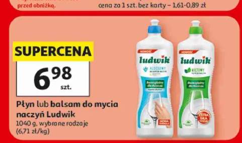 Balsam do mycia naczyń Ludwik aloesowy +1 wariant