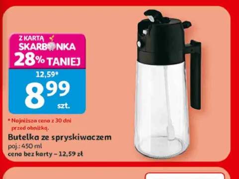 Butelka ze spryskiwaczem