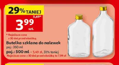 Butelka szklana do nalewek
