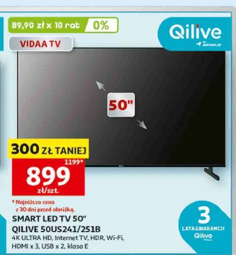 Telewizor Smart LED Qilive 50"