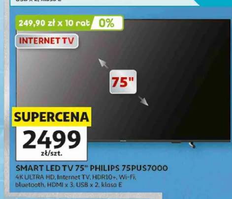 Telewizor Smart LED Philips 75"