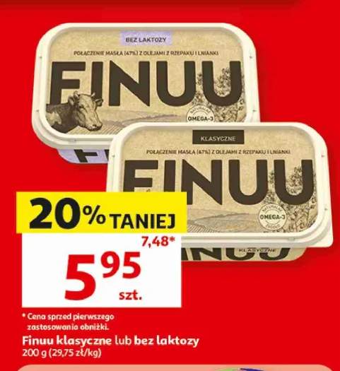 Miks tłuszczowy Finuu bez laktozy +1 wariant