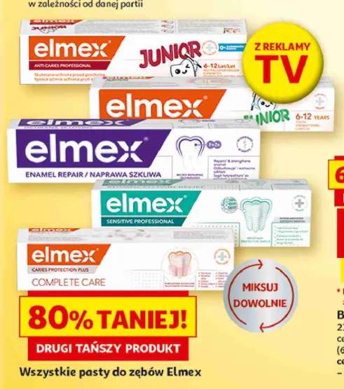 Pasta do zębów Elmex Complete Care +3 warianty