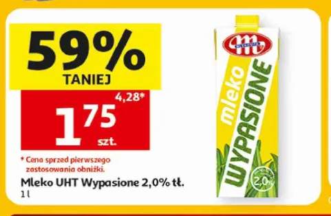 Mleko UHT Wypasione 2,0% tł. Mlekovita