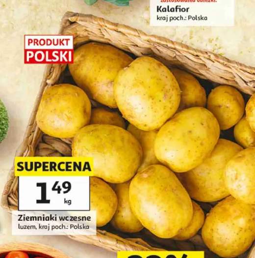 Ziemniaki wczesne polskie