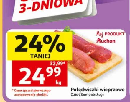 Polędwiczki wieprzowe Auchan
