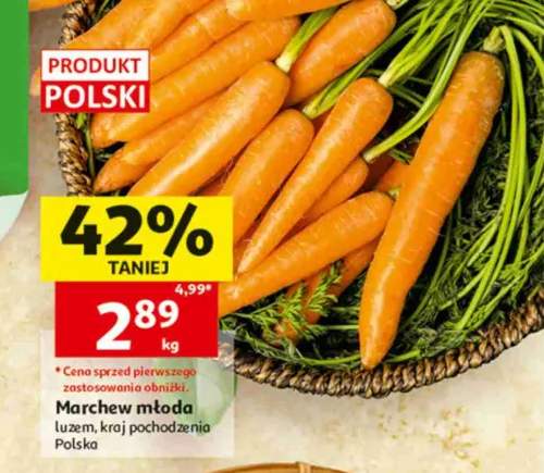 Marchew młoda luzem polska