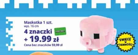 Maskotka Minecraft Świnka