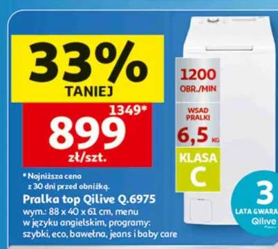 Pralka top Qilive Q.6975