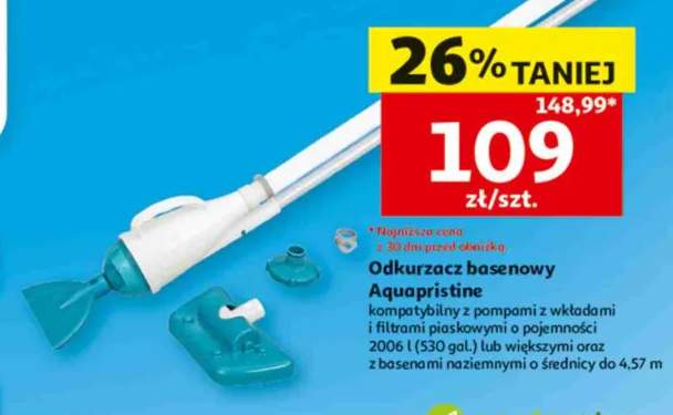 Odkurzacz basenowy Aquapristine