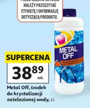 Środek do krystalizacji zażelazionej wody Metal Off