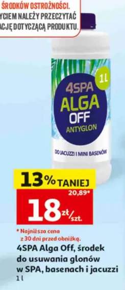 Środek do usuwania glonów 4SPA Alga Off