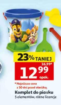 Komplet do piasku