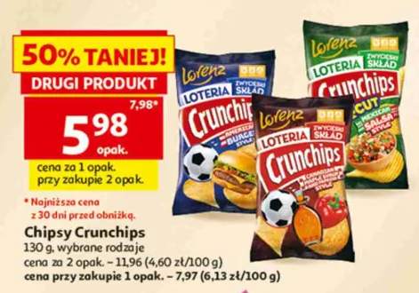 Chipsy Lorenz Crunchips Burger Style +2 warianty